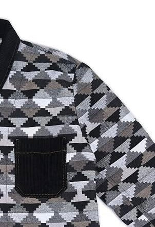 JKT07 – Geometric Work Jacket (medium)