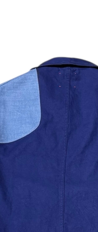 Indigo Workman Jacket — One-Off with Sashiko Detail