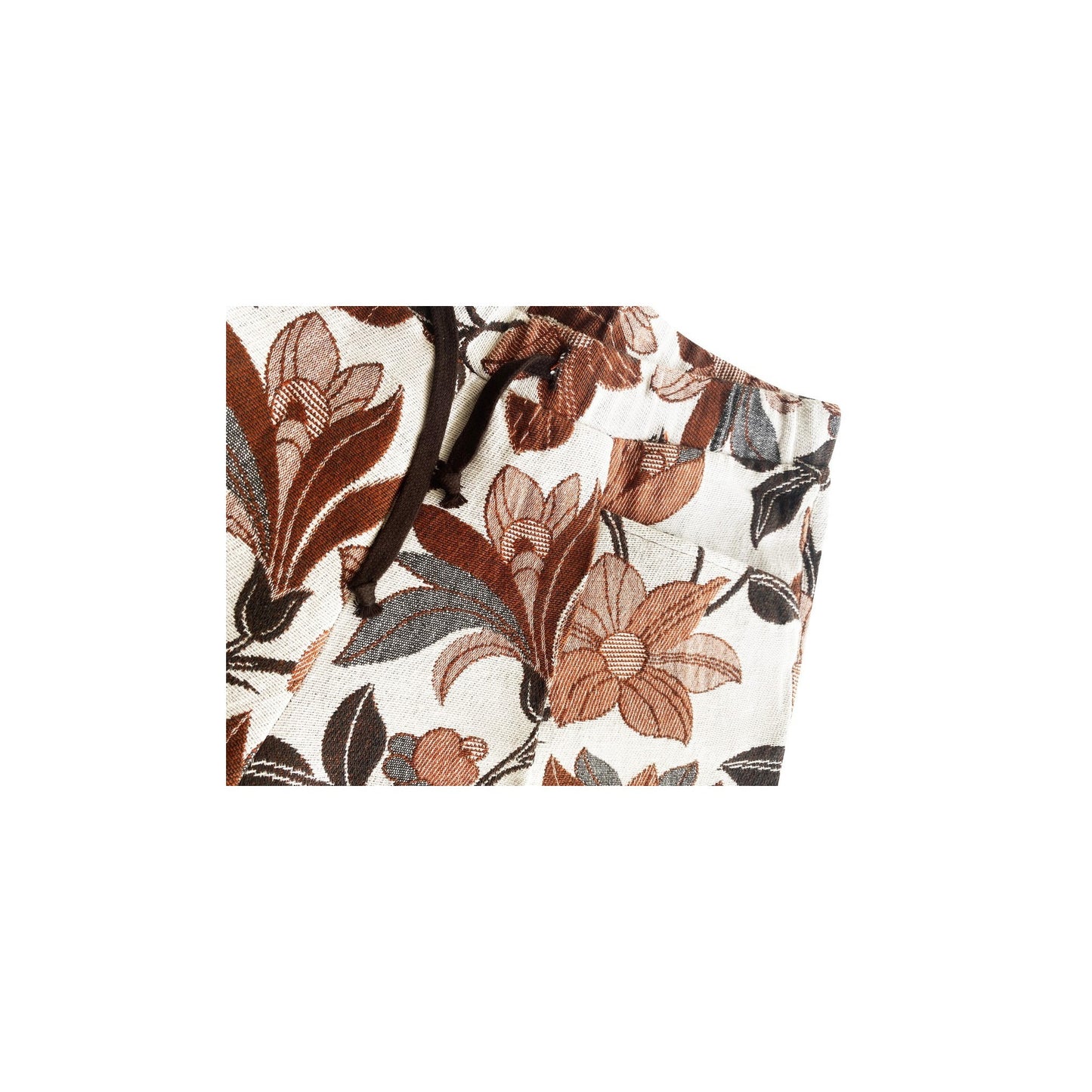 TRS01 – Floral Cropped Trousers